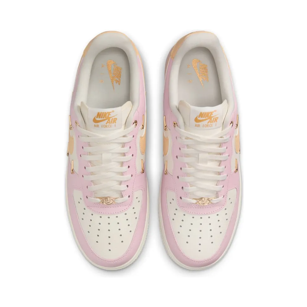 Nike Air Force 1 Low ’07 LX Pink Foam Mini Swoosh (IB2574-600)