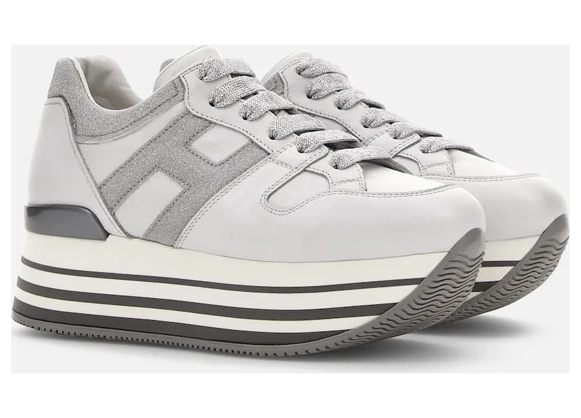 Hogan Maxi H222 Silver White (HXW2830T54LKNF0351)