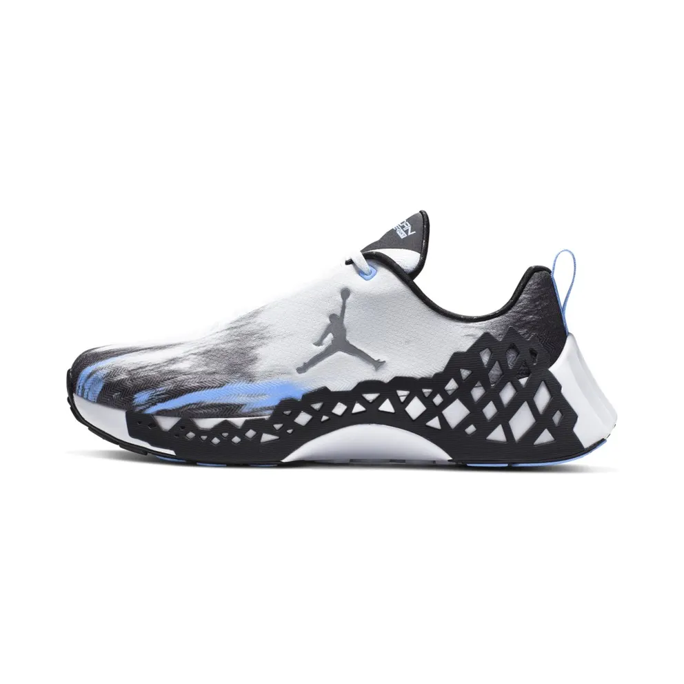 Jordan Trunner Nxt React White Black University Blue White/Black-University Blue-Metallic Silver (AV1201-104)