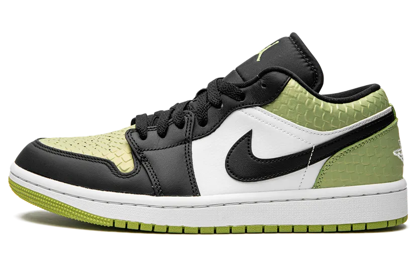 Air Jordan 1 Low Vivid Green Black (DX4446-301)