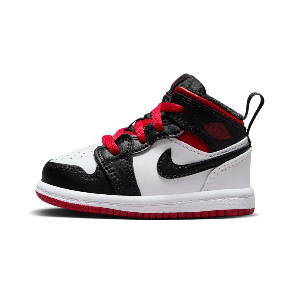 Jordan 1 Mid TD “White / Black / Gym Red” (DQ8425-106)