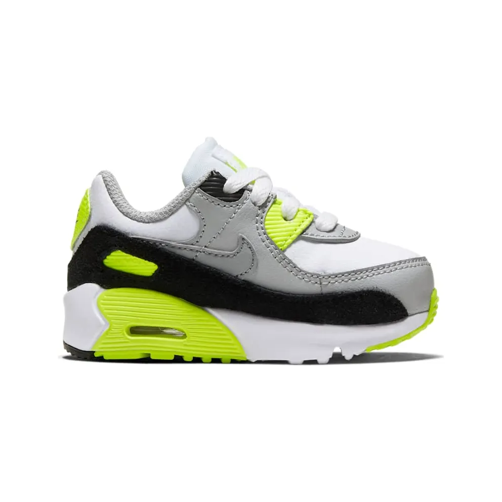 Nike Air Max 90 OG Volt 2020 (TD) White/Particle Grey-Black-Volt (CD6868-101)