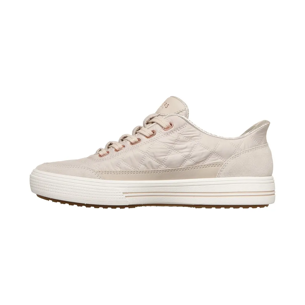 Skechers Slip-ins: Arch Fit Arcade – Cozy Fit Cuddle Steps Sneaker Off-White
