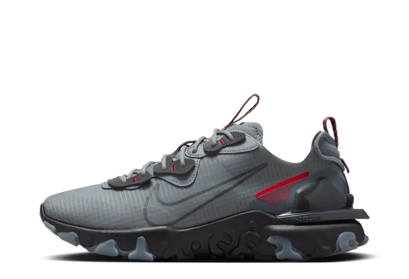 Nike React Vision Cool Grey University Red (HM9603-001)