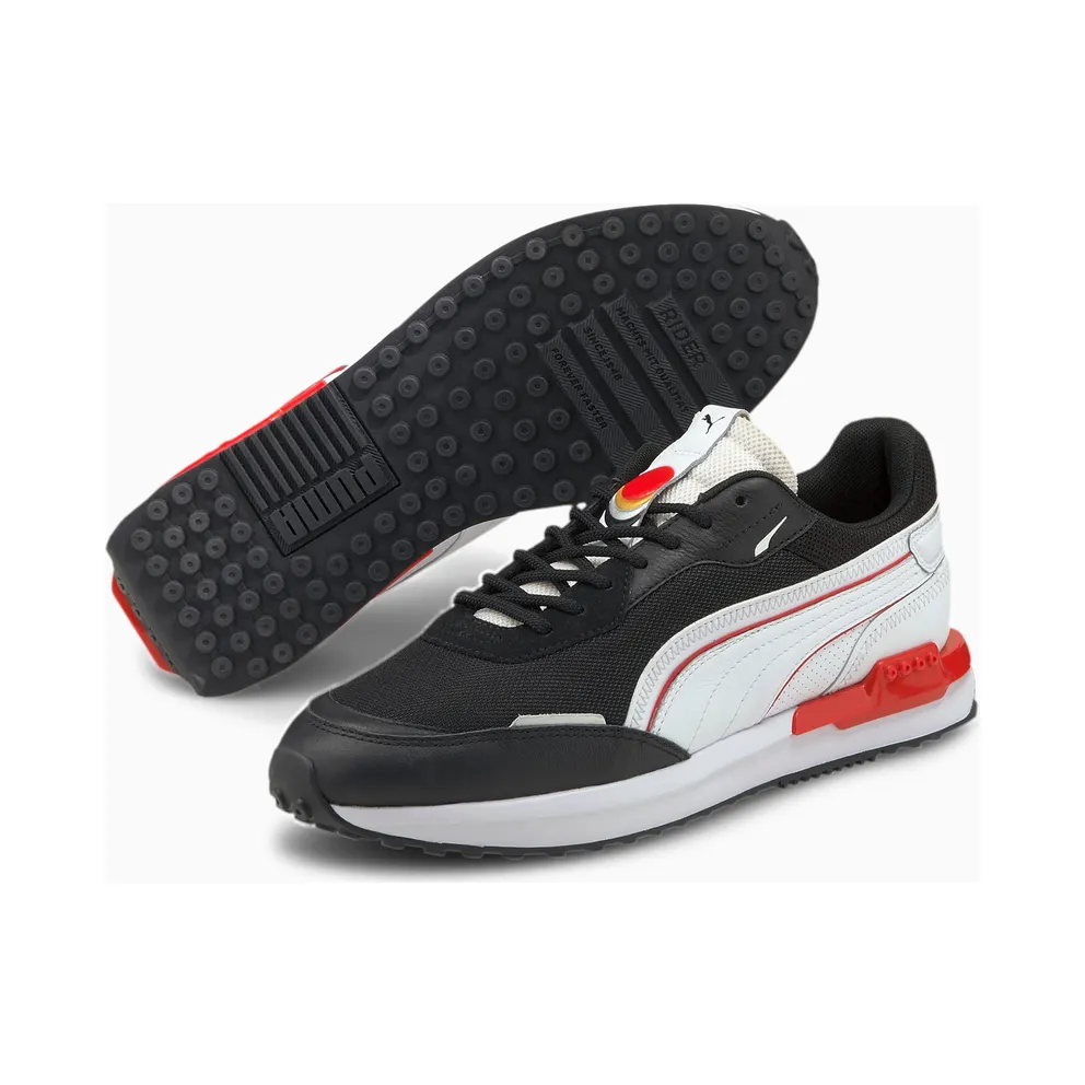 Puma City Rider AS White/Black/Red (382554-01)