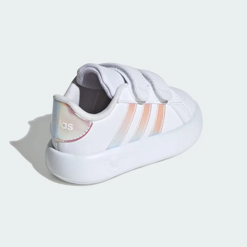 adidas Grand Court 2.0 Kids Cloud White / Iridescent / Grey Two (ID5265)