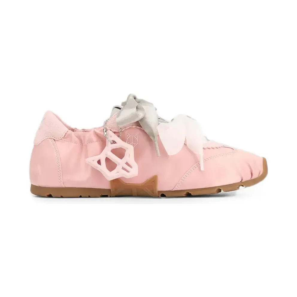 NAKED WOLFE Satijnen verfraaid with strik – Pink (ADORABLEPINKSATIN)