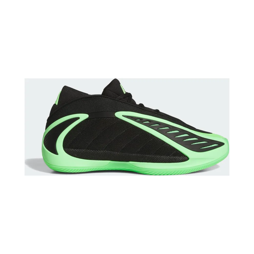 Adidas Anthony Edwards 2 Core Black / Lime Burst / Core Black (JR1572)