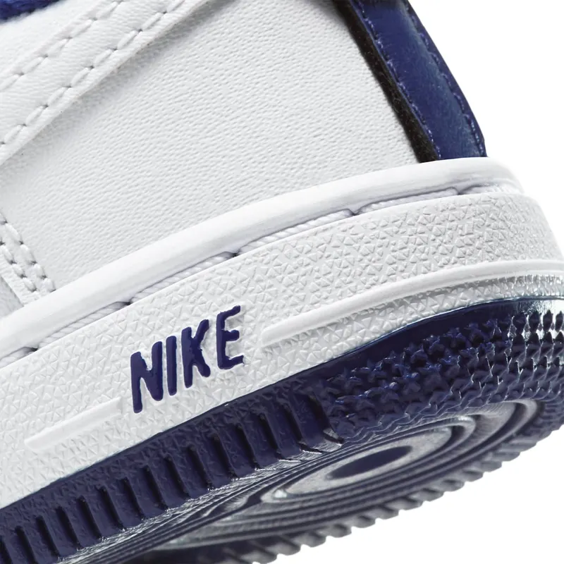 Nike Air Force 1 Low White Deep Royal Blue (TD) White/Deep Royal Blue-White (CU0815-102)