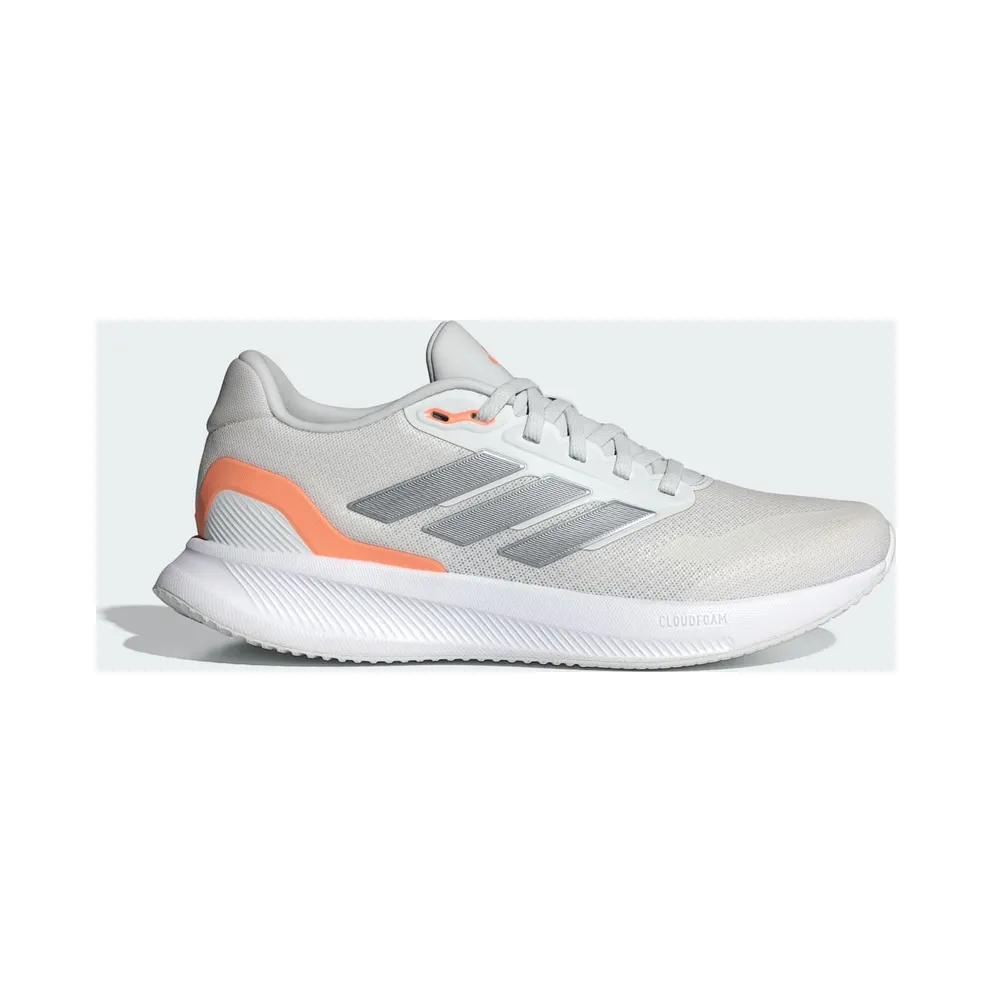 Adidas Runfalcon 5 Running Shoes Crystal White / Iron Metallic / Beam Orange (JQ9401)