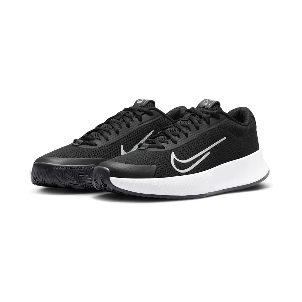 Nike Court Vapor Lite 2 Clay Black White (DV2017-001)