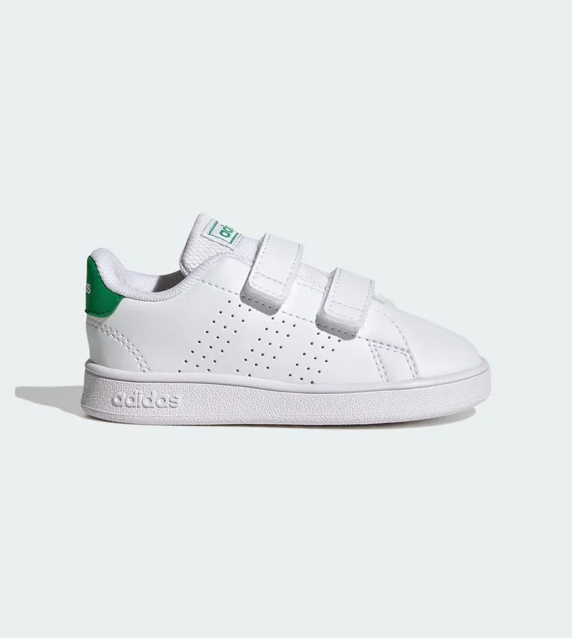 adidas Advantage Lifestyle Court Two Cloud White / Green / Core Black (GW6500)
