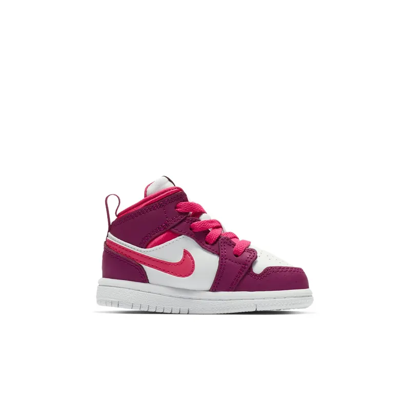 Jordan 1 Mid True Berry Rush Pink (TD) True Berry/Rush Pink-White (644507-661)