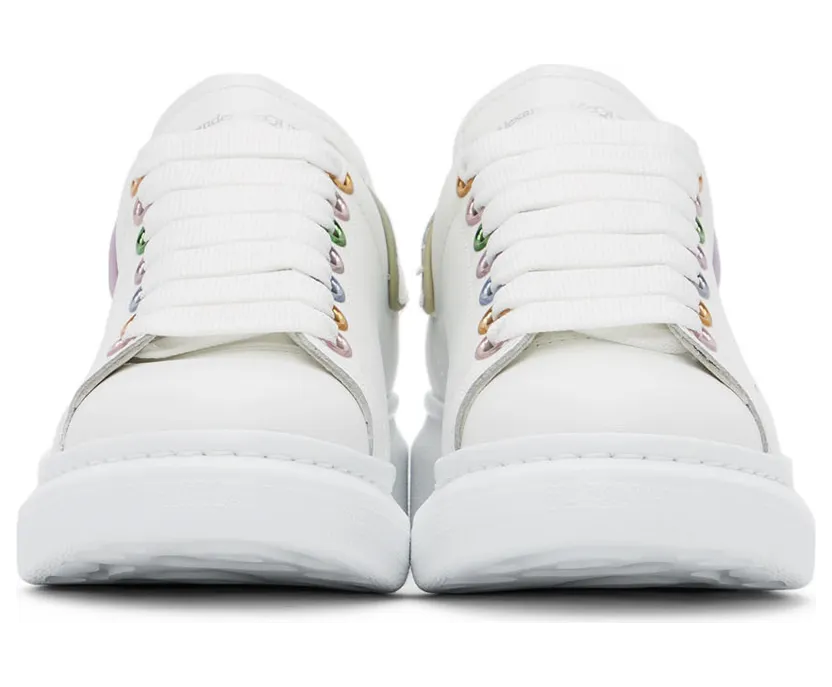Alexander McQueen White Oversized Sneakers (685671WIB9W) (2)