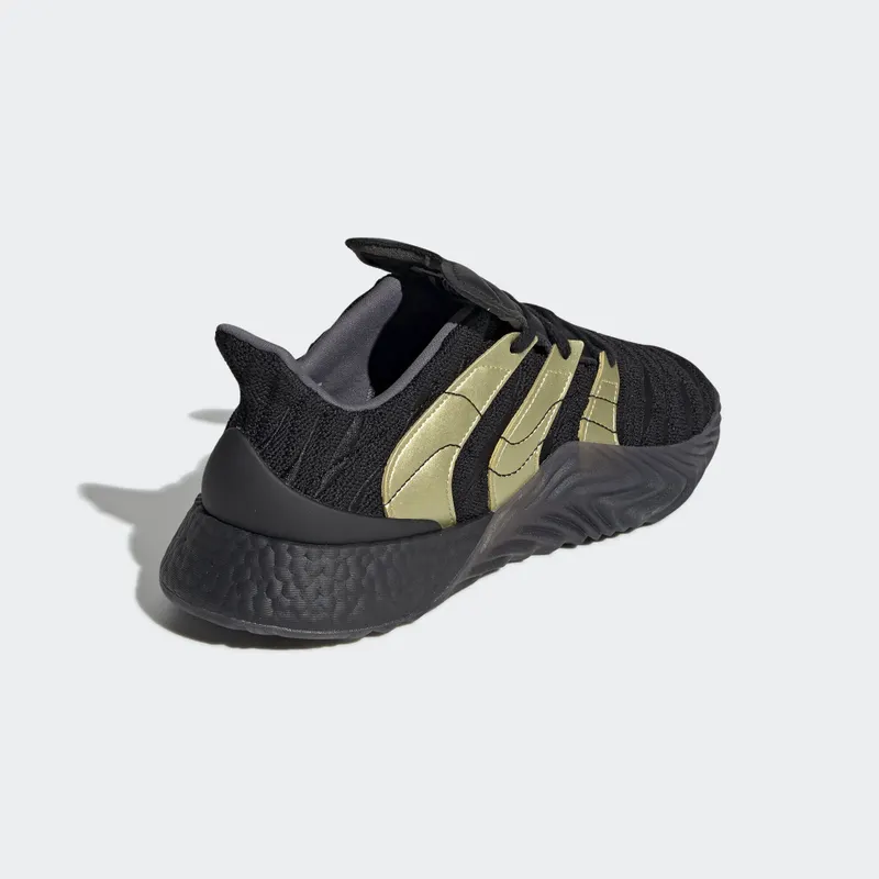 adidas Sobakov Boost Core Black Core Black/Gold Metallic/Carbon (D98155)