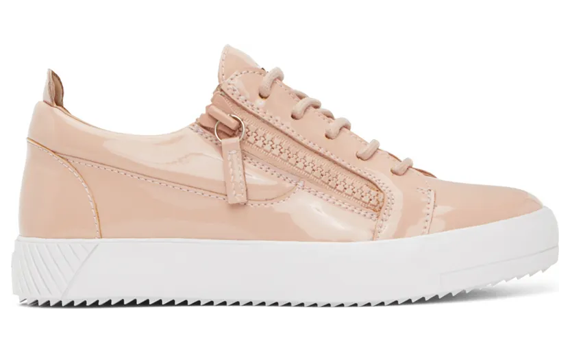 Giuseppe Zanotti Pink Patent July Cantadora Sneakers (RW00075 87336)