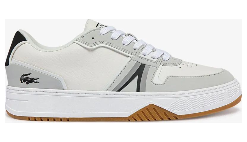 Lacoste L001 Leather Colour-Pop White / Black (43SMA0075-147)