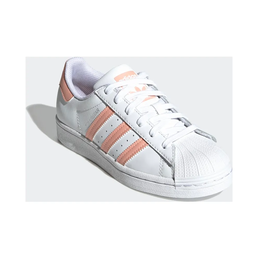Adidas Superstar Cloud White / Haze Coral / Cloud White (GZ9097)