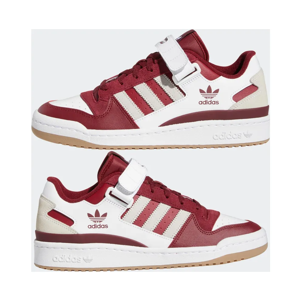 Adidas Forum Low Collegiate Burgundy / Grey One / Cloud White (GX7068)