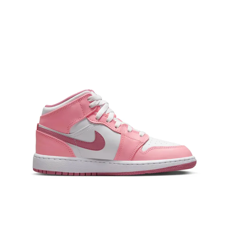 Nike Air Jordan 1 Mid Pink Valentine’s Day 2023 (GS) (DQ8423-616)
