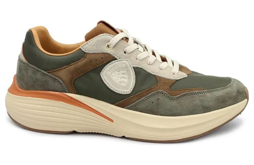 Blauer sneaker Ombergrijs (BLAE26LANDER02MB)