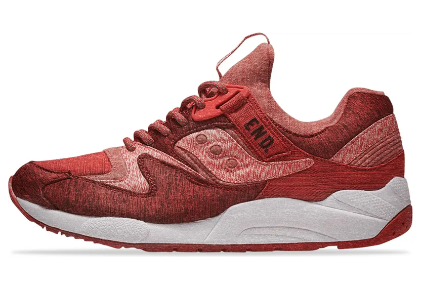Saucony x END. Grid 9000 ‘Red Noise’ (2015) (S70231-2)