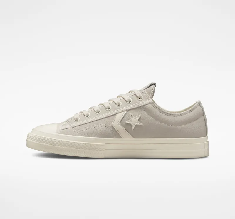 Converse Star Player 76 Mono Suede Egret/egret/pale Putty