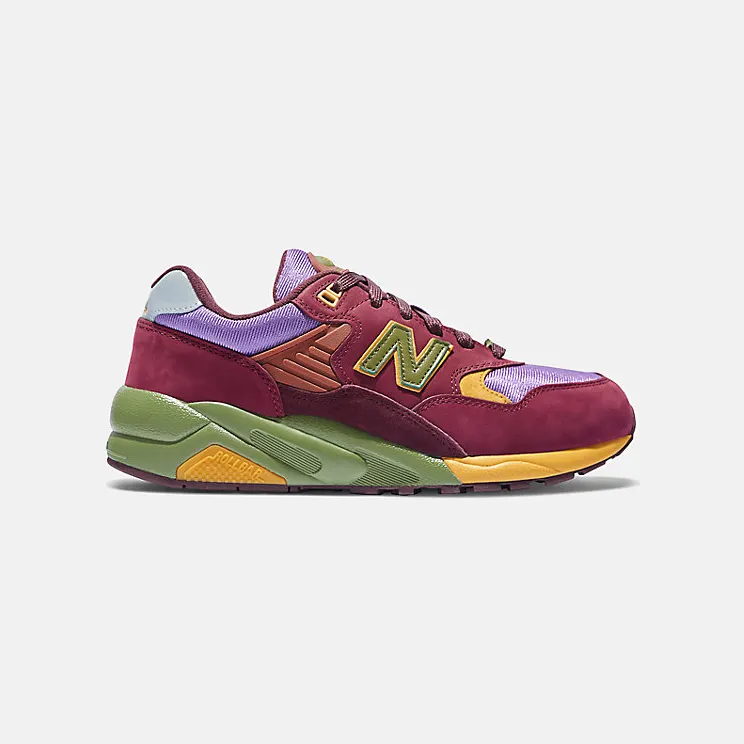 New Balance 580 Stray Rats Maroon Purple (MT580SR2)