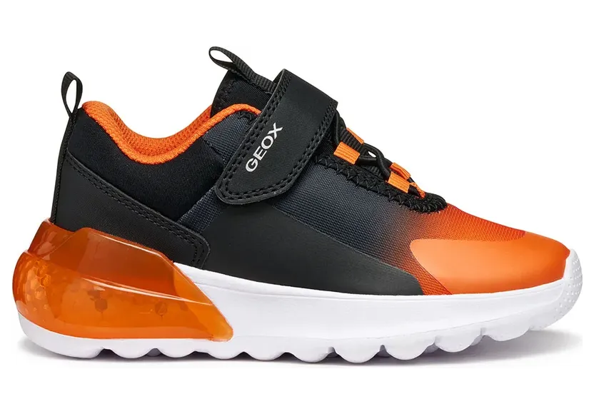 Geox sneaker Zwart/oranje (J56LYA02A9J-C0038)