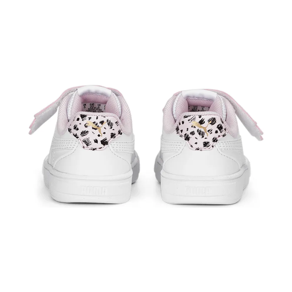 Puma Caven Mates with alternatieve sluiting+ White/Pink/Black (389732-02)