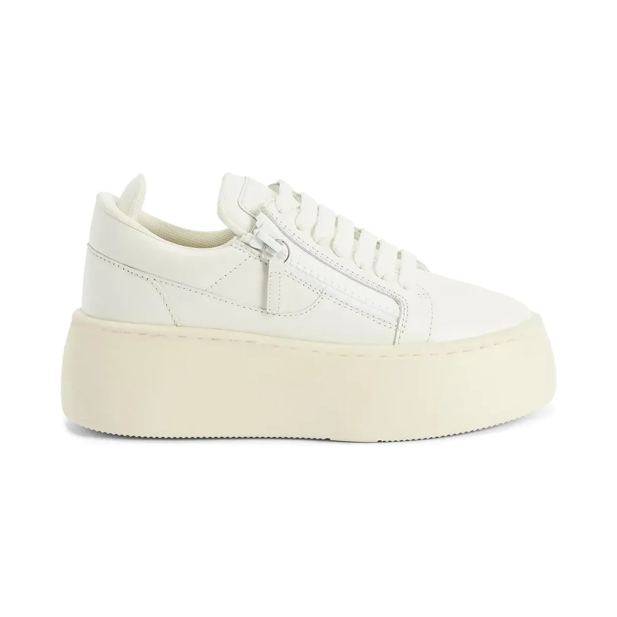 Giuseppe Zanotti GZ94 Maxi met plateauzool “White” (RS50009002)