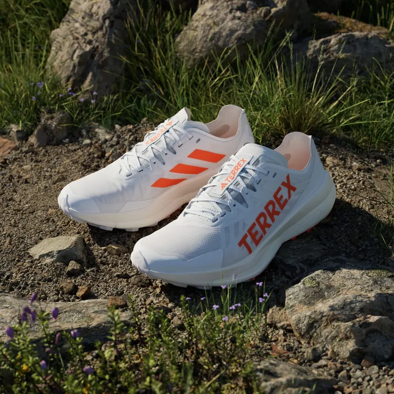 Adidas Terrex Agravic Speed Trail Running Dash Grey / Impact Orange / Cloud White (JI0954)