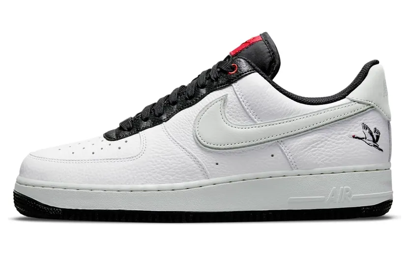 Nike Air Force 1 Low Crane – “White / Photon Dust / Black / Chile Red” (DA8482-100)