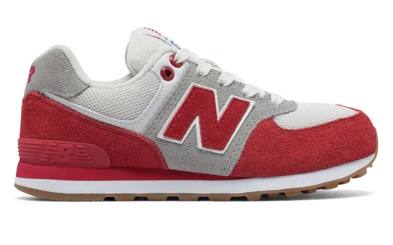 New Balance 574 TD “Grey / Red” (KL574RUP)