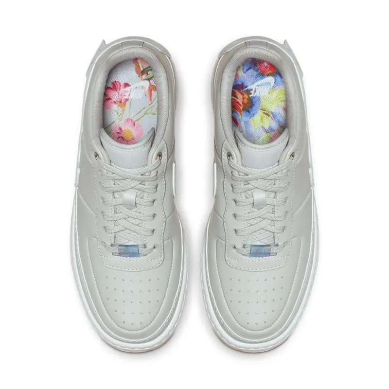Nike Air Force 1 Jester XX Floral Print (W) Pure Platinum/Yellow Pulse/White (AV2461-001)