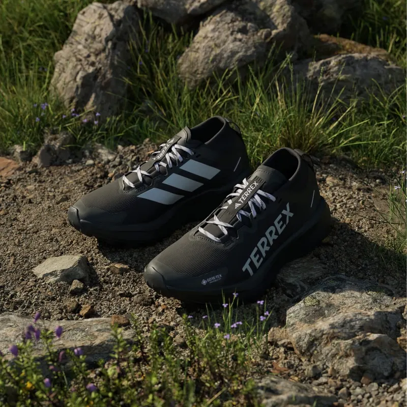 Adidas Terrex Agravic GTX Trail Running Core Black / Silver Dawn / Grey Two (IH5358)