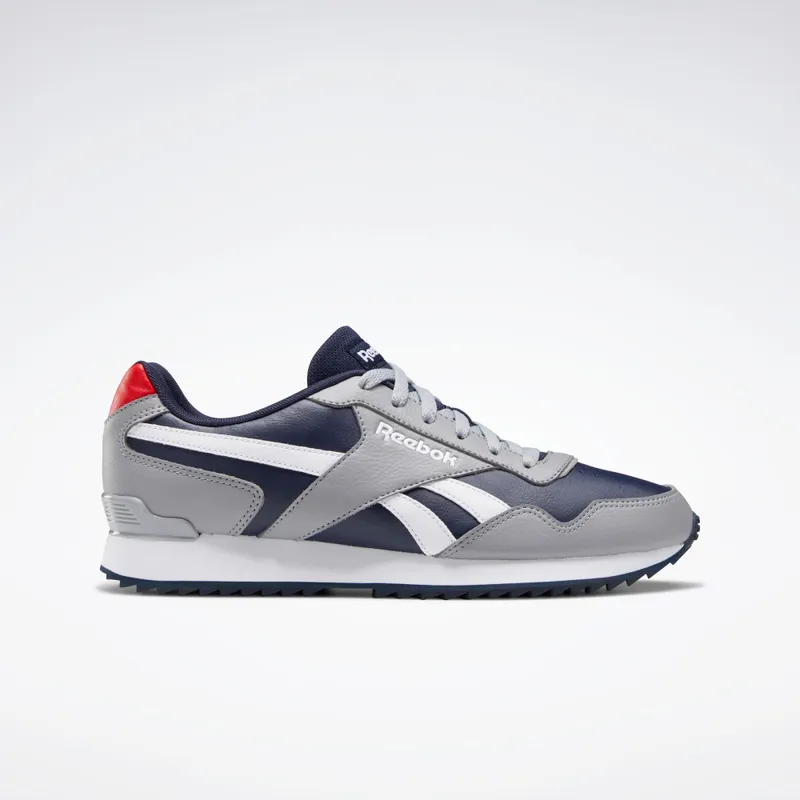 Reebok Royal Glide Ripple Clip Vector Navy / Pure Grey 4 / Vector Red