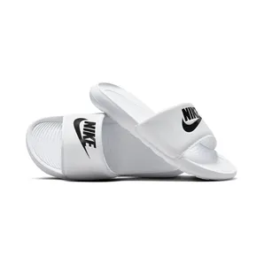 Nike Victori One Slippers Wmns “White / Black” (CN9677-100)