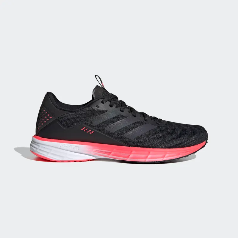 adidas SL20 Core Black / Core Black / Signal Pink (FV7339)