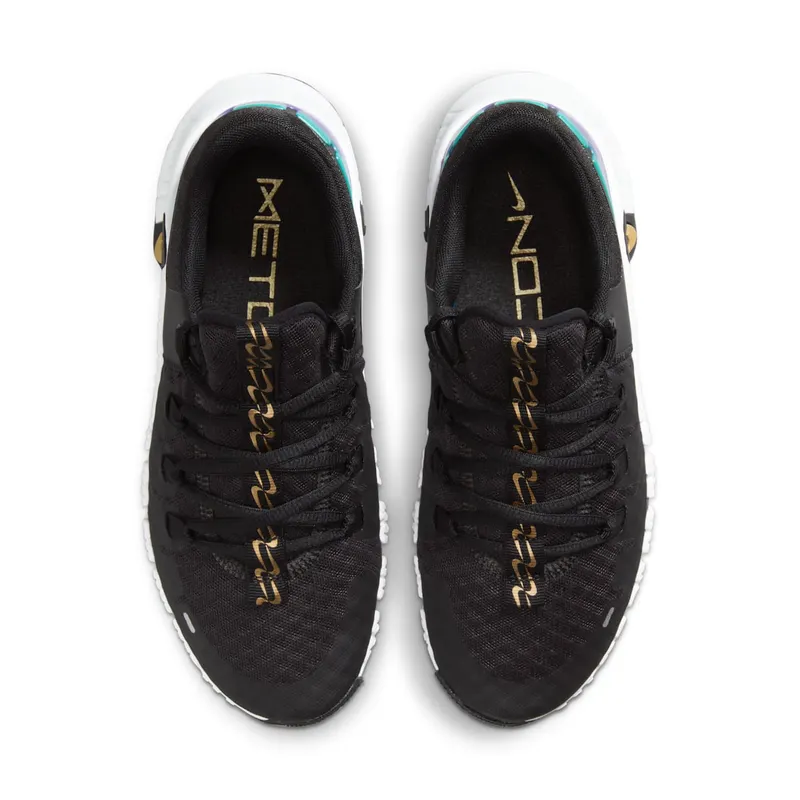Nike Free Metcon 5 Black Fireberry Gold (FB7149-001)