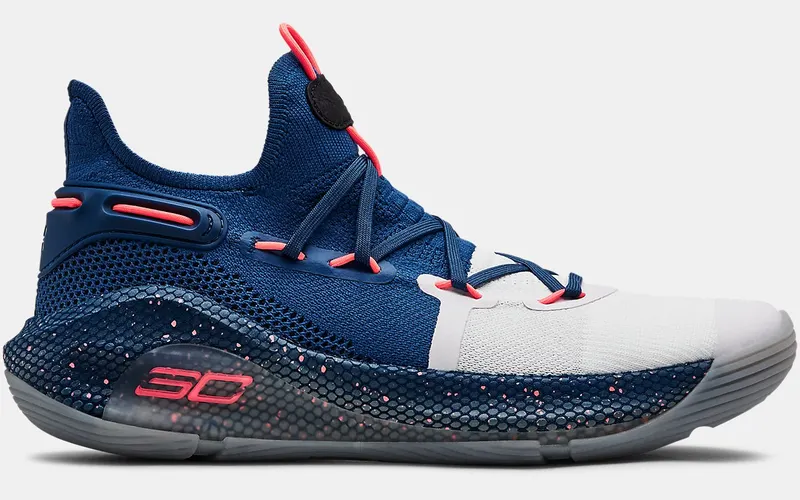 Under Armour Curry 6 Splash Party Petrol Blue/Mod Grey (3020612-405)