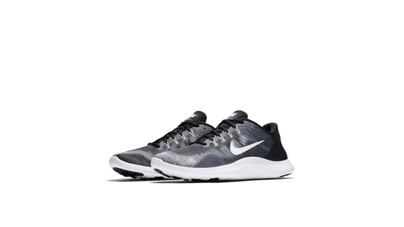 Nike Flex 2018 Rn Black White Black/White (AA7397-001)