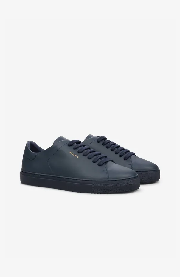 Axel Arigato Clean 90 Sneaker “Dark Blue,Dark Blue” (F2925004) (2)