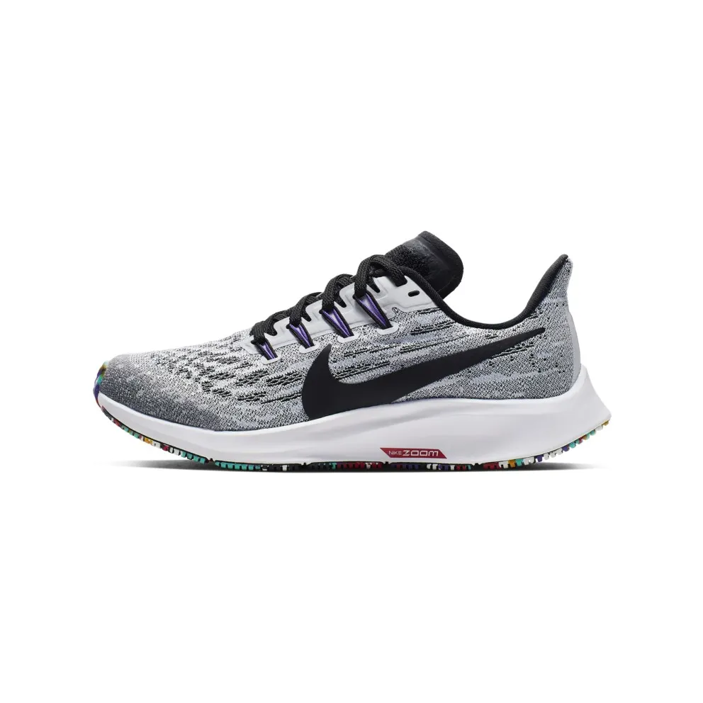 Nike Air Zoom Pegasus 36 White Black Hyper Grape (GS) White/Black-Hyper Grape (AR4149-100)