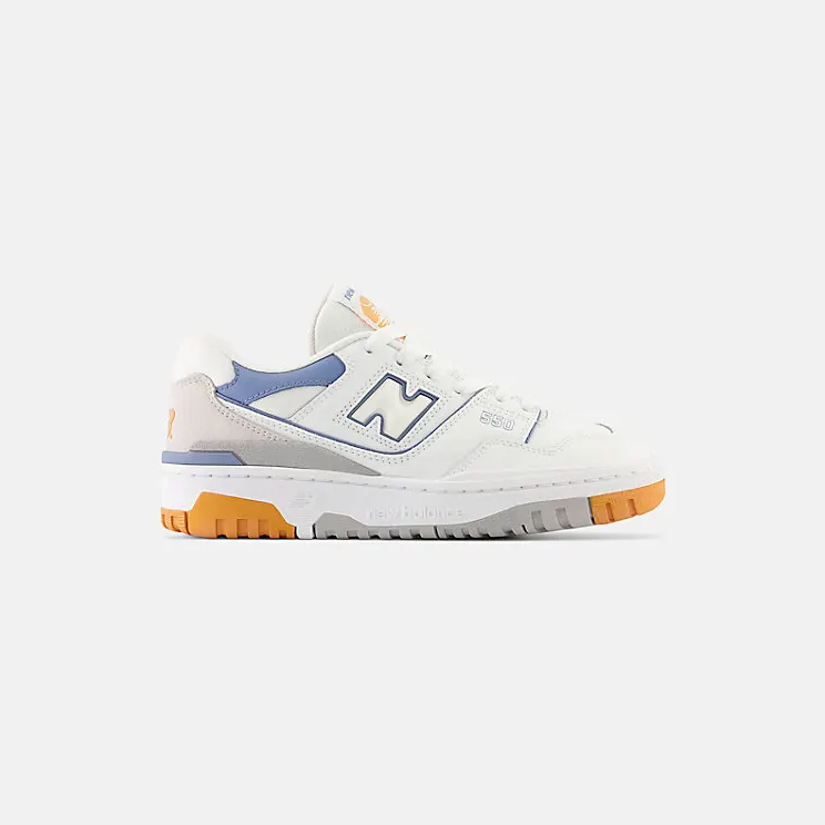 New Balance 550 White Mercury Blue (GSB550WB)