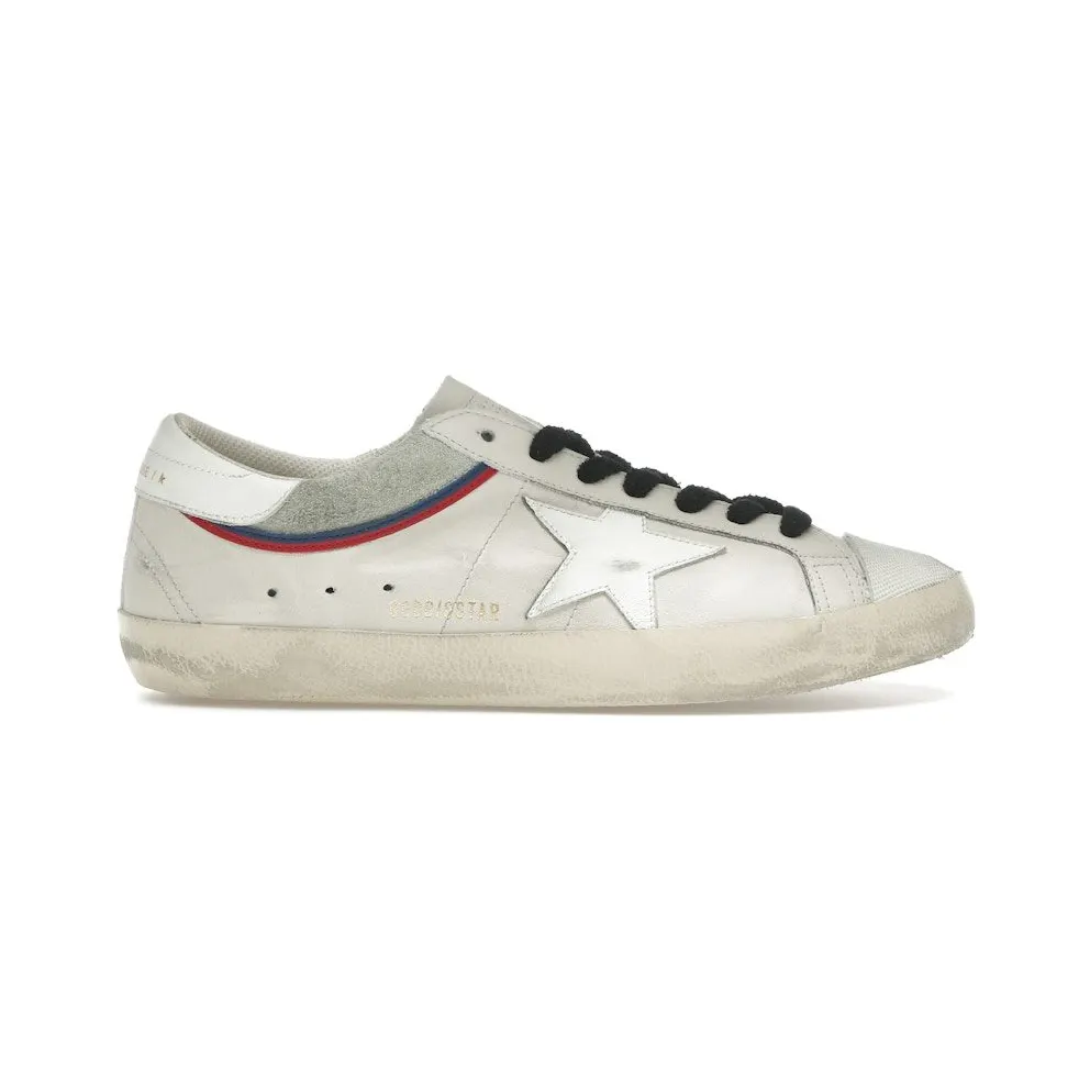 Golden Goose Super Star White Grey Red Blue (GMF00841.F006866.10973)