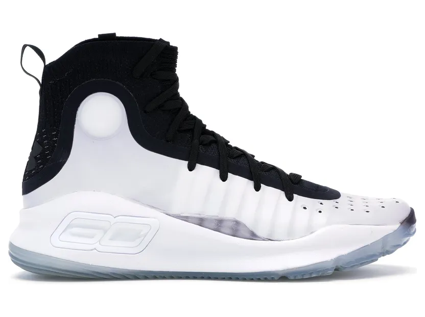 Under Armour Curry 4 White Black