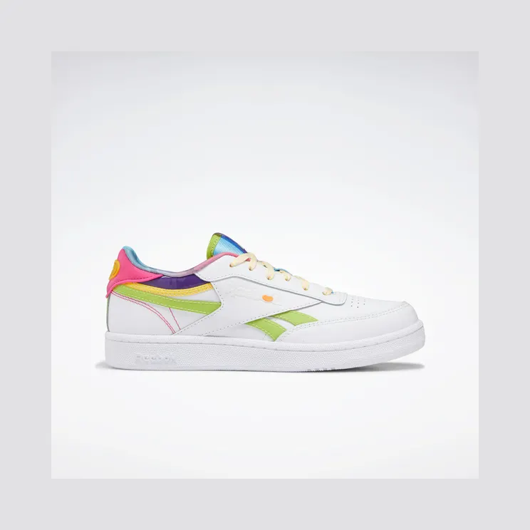 Reebok Jelly Belly Club C Revenge Schoenen Cloud White / Sonic Green / Radiant Aqua