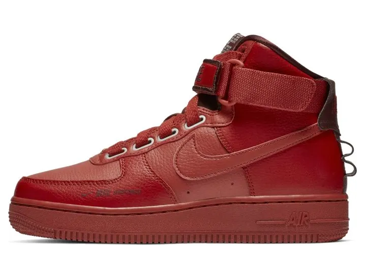 Nike Air Force 1 High Utility Dune Red (W)