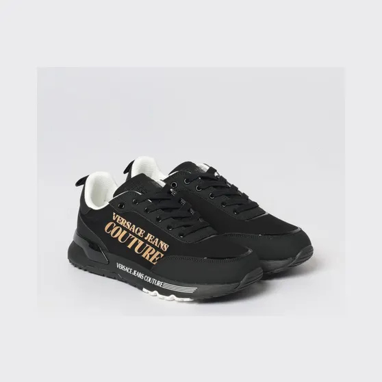 Versace Mesh Sneakers Black (80YA3SA5ZSE13899)
